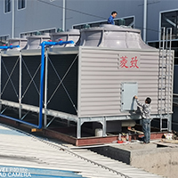珠海格力凌达250吨横流方形冷却塔项目